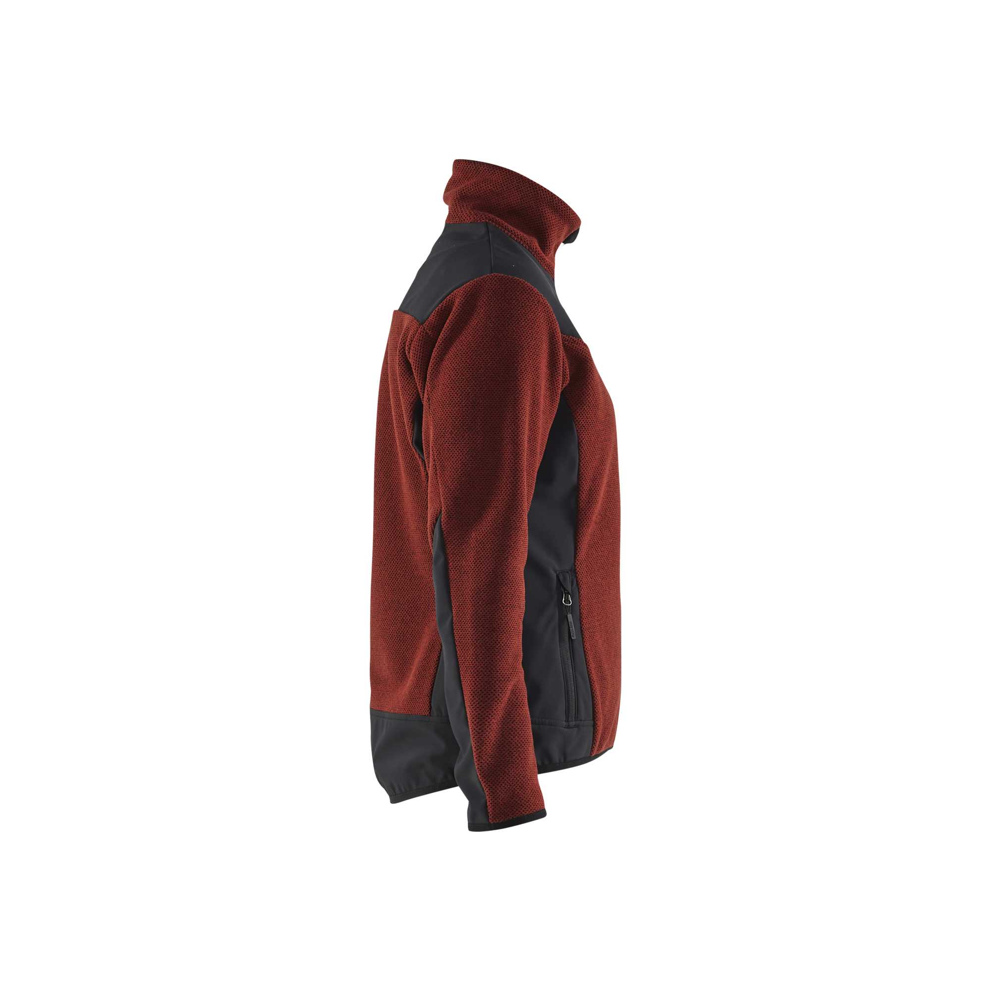 BLAKLADER 59432536 Women's Knitted Jacket with Softshell Work Jacket WOMEN - Stretch Fabric